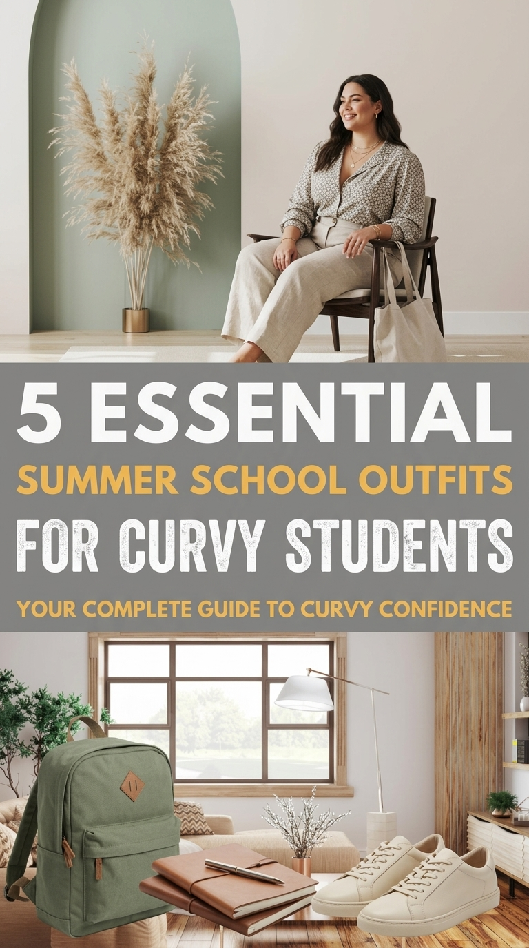 Athletic Curvy Summer School Outfits That Actually Move with You